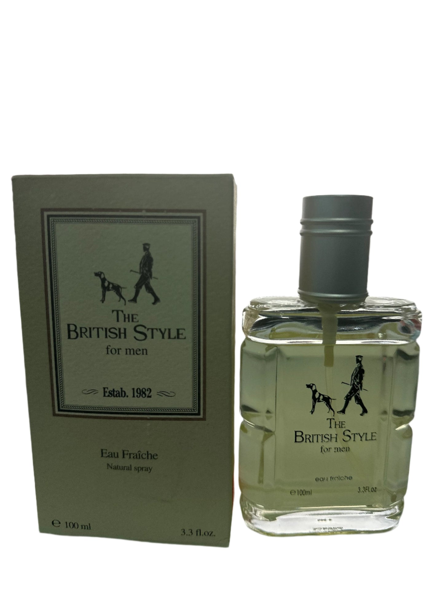 THE BRITISH STYLE By PARFUMS CORIALYS FOR MEN 3.3 FL.OZ EAU FRAICHE NATURAL SPRAY