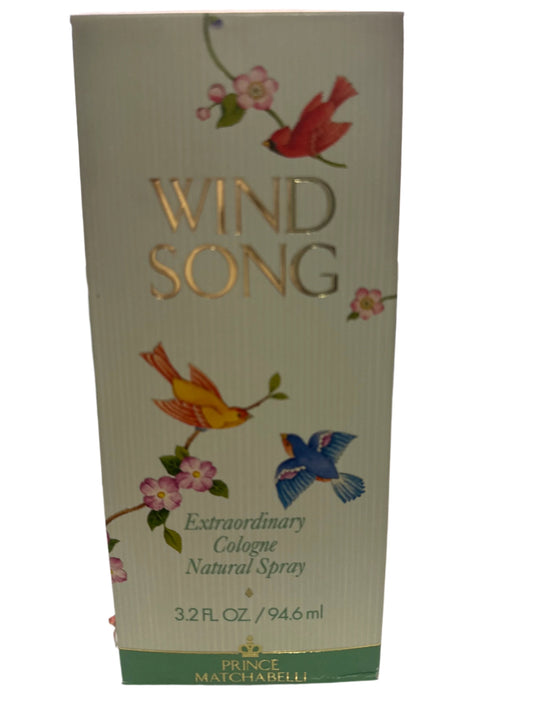 WIND SONG By PRINCE MATCHABELLI FOR WOMEN EDC SPRAY 3.2 FL.OZ