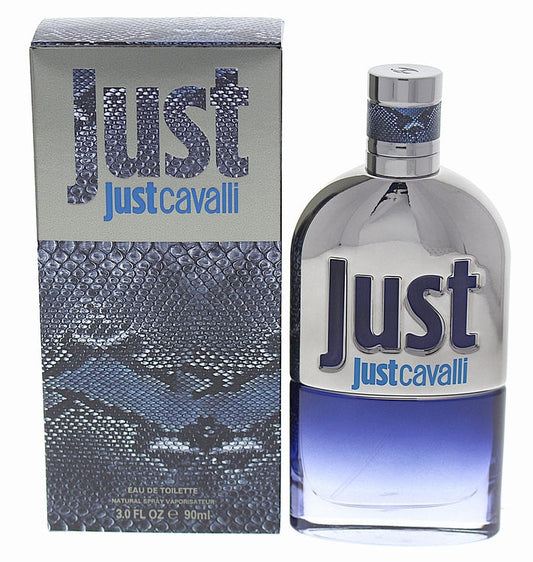 JUST JUST CAVALLI  By ROBERTO CAVALLI FOR MEN EDT SPRAY 3 FL.OZ