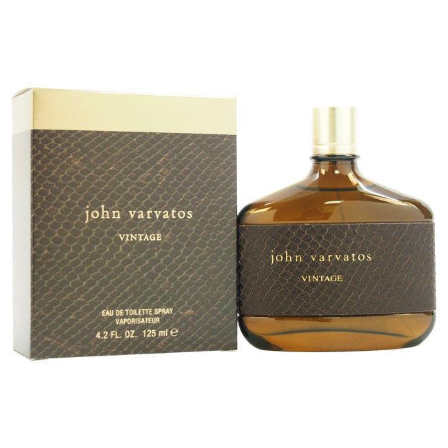 JOHN VARVATOS VINTAGE By JOHN VARVATOS FOR MEN EDT SPRAY 4.2 FL.OZ