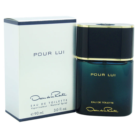 POUR LUI By OSCAR DE LA RENTA FOR MEN EDT SPRAY 3.0 FL.OZ