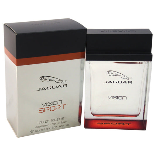 JAGUAR VISION SPORT By JAGUAR FOR MEN EDT SPRAY 3.4 FL.OZ